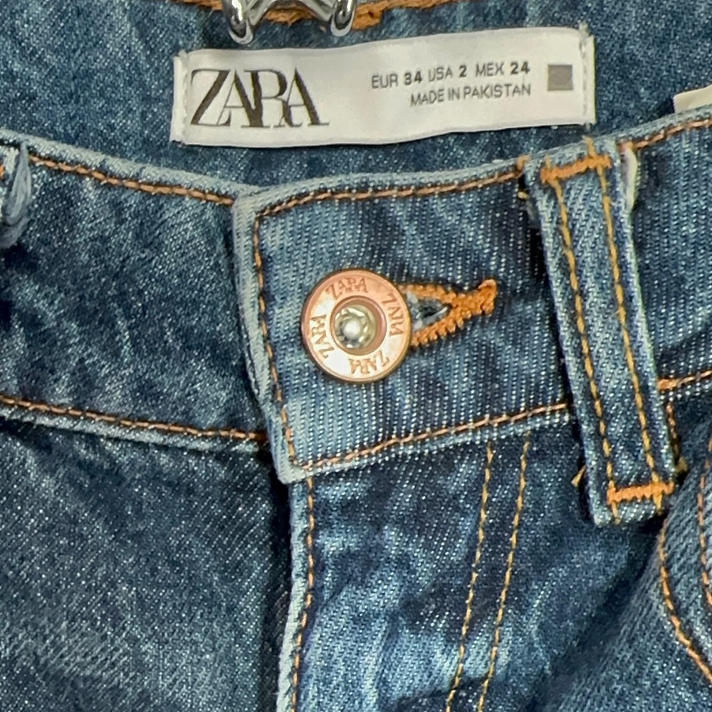 Zara Timeless Straight-Leg Denim